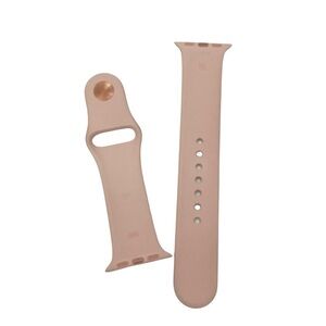 Apple Watch Baby Pink Silicone Strap 38mm
